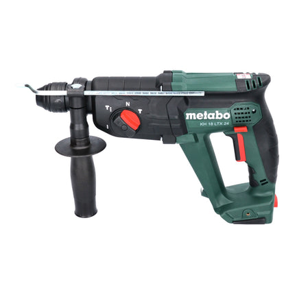 Metabo KH 18 LTX 24 Marteau combiné sans fil 18 V 2,1 J SDS plus + 1x batterie 4,0 Ah + chargeur + metaBOX