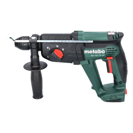 Metabo KH 18 LTX 24 Marteau combiné sans fil 18 V 2,1 J SDS plus + 2x batterie 8,0 Ah + chargeur + metaBOX