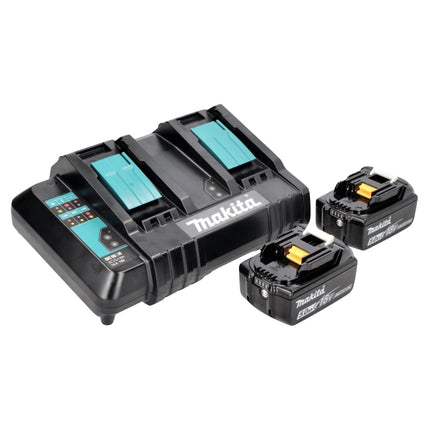 Makita DHR 280 CTJ marteau perforateur sans fil 36 V ( 2x 18 V ) 2,8 J SDS-plus Brushless+ 2x accu 5,0 Ah + double chargeur + Makpac