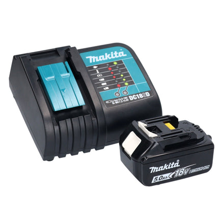 Makita DTD 152 STX5 Visseuse à choc sans fil 165Nm 18V + 1x Batterie 5,0Ah + Chargeur + Coffret + Set de 101 accessoires