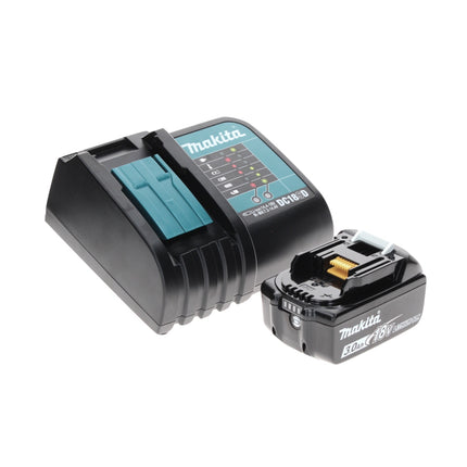 Makita DUH 502 SF Taille-haie sans fil 18 V 50 cm Brushless + 1x batterie 3,0Ah + chargeur gert