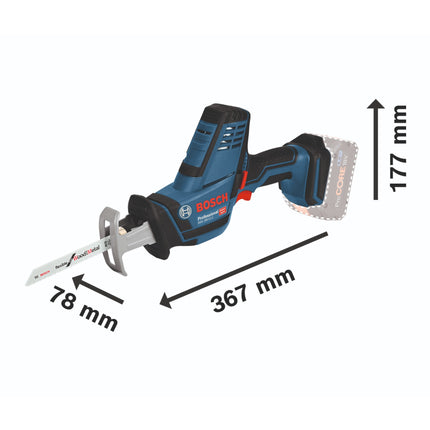 Bosch GSA 18V LI C Professional Akku Reciprosaege Saebelsaege 18 V Solo 06016A5004 ohne Akku ohne Ladegeraet 4 - toolbrothers