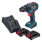 Bosch GSR 18V-55 Professional Perceuse-visseuse sans fil 18 V 55 Nm Brushless + 2x batterie 2,0 Ah + chargeur