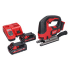 Milwaukee M18 BJS-302 Scie sauteuse sans fil 18 V + 2x batterie 3,0 Ah + chargeur