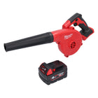 Milwaukee M18 BBL-401 Souffleur sans fil 18 V + 1x batterie 4,0 Ah - sans chargeur