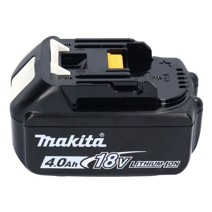 Makita DGA 521 M1X1J Meuleuse d'angle sans fil 18 V 125 mm X-LOCK Brushless + 1x batterie 4,0 Ah + Makpac - sans chargeur