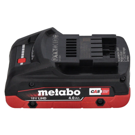 Metabo KH 18 LTX BL 24 Q Marteau perforateur burineur sans fil 18 V 2,2 J + 1x Batterie 4,0 Ah + metaBOX - ohne Ladegert