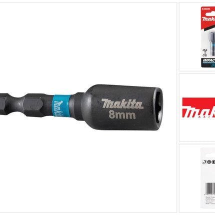 Makita B-66830 Clé à douille SW8 50 mm 1/4'' Impact Black