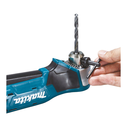 Makita DA 332 DSYJ perceuse d'angle sans fil 12 V puissance de perçage max. 12 mm + 2x batterie rechargeable 1,5 Ah + chargeur + Makpac