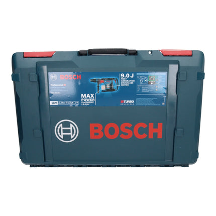 Bosch GBH 18V-40 C Professional Perforateur sans fil 9,0 J 18V - SDS max - BITURBO Brushless + 2x Batteries ProCORE 8,0 Ah + Chargeur + Coffret XL-BOXX