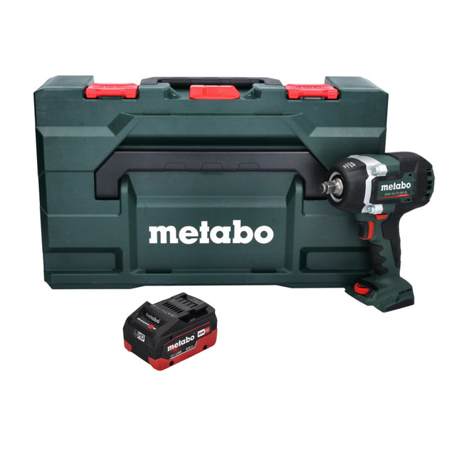 Metabo SSW 18 LTX 800 BL Visseuse à choc sans fil 18 V 800 Nm 1/2" Brushless + 1x batterie 8,0 Ah + metaBOX - sans chargeur