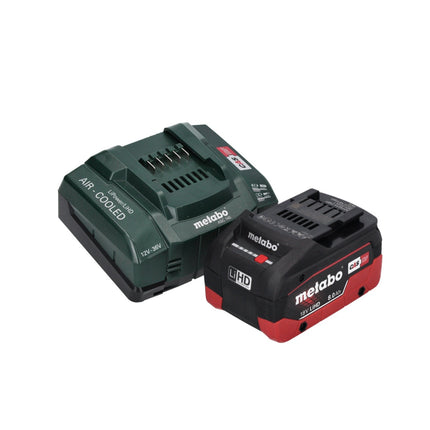Metabo SSW 18 LTX 800 BL Visseuse à choc sans fil 18 V 800 Nm 1/2" Brushless + 1x batterie 8,0 Ah + chargeur + metaBOX