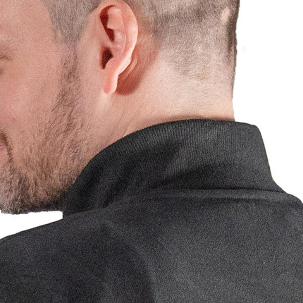 Toolbrothers Quart de pull-over zippé Casual Fit - AUTUMN COLLECTION Farbe Concrete Grey Gre L