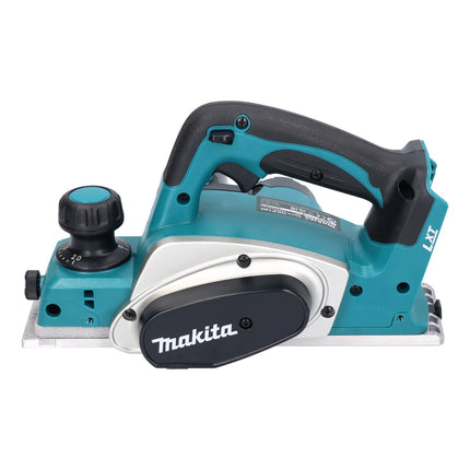 Makita DKP 180 RM1J Rabot sans fil 18 V 82 mm + 1x batterie 4,0 Ah + chargeur + Makpac