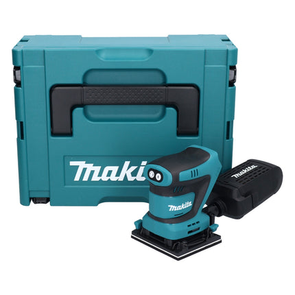 Makita DBO 481 ZJ Ponceuse vibrante sans fil 18 V 112 x 102 mm + Makpac - sans batterie, sans chargeur