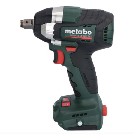 Metabo SSW 18 LT 300 BL Visseuse à choc sans fil 18 V 300 Nm ( 602398840 ) Brushless + metaBOX - sans batterie, sans chargeur