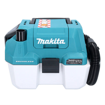 Makita DVC 750 LG1  7,5l Aspirateur Souffleur sans fil LXT 67mbar 7,5l 18V Brushless + 1x Batterie 6,0Ah - sans chargeur