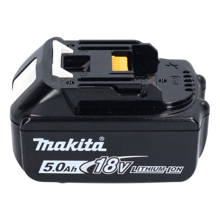 Makita DHG 181 T1J Pistolet air chaud sans fil 18 V 150 - 550C + 1x batterie rechargeable 5,0 Ah + Makpac - sans kit chargeur