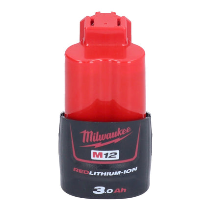 Milwaukee M12 FIR38LR-301 Clé à cliquet longue durée 12 V 75 Nm 3/8" + 1x batterie 3,0 Ah - sans chargeur