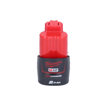 Milwaukee M12 FIR38-201 Batterie cliquet 12 V 75 Nm 3/8'' 1/4'' + 1x batterie 2,0 Ah - sans kit chargeur