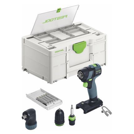Festool TXS 18-Basic-Set Akku Bohrschrauber 18 V 40 Nm Brushless ( 577335 ) + Systainer - ohne Akku, ohne Ladegerät - Toolbrothers