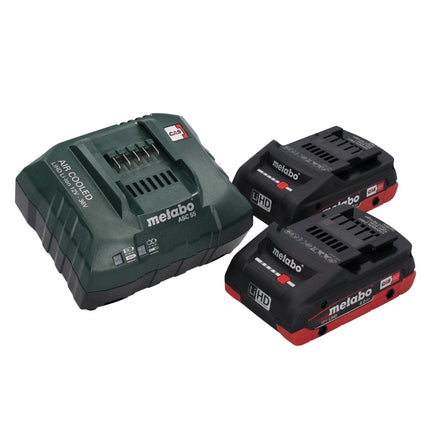Metabo WPBA 18 LTX BL 15-125 Quick DS Akku Winkelschleifer 18 V 125 mm Brushless + 2x  Akku 4,0 Ah + Ladegerät + metaBOX - Toolbrothers
