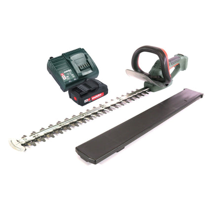Metabo AHS 18-65 V Taille-haies sans fil 18 V 63 cm + 1x batterie 2,0 Ah + chargeur