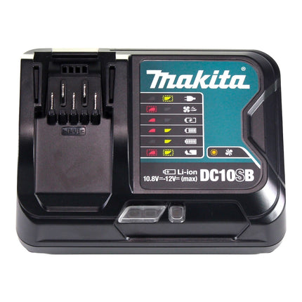 Makita Power Source Kit ( 197641-2 ) 2x BL 1041 B batterie 12 V max. 4,0 Ah CXT + DC 10 SB chargeur + Makpac