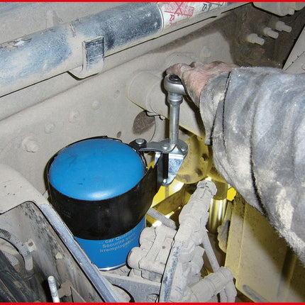 KS TOOLS 1/2' Clé à filtre, acier, Ø 130-143mm ( 455.0052 )