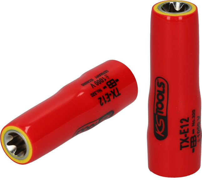 KS TOOLS Douille 3/8' Torx E avec revêtement isolant, E11, longue ( 117.2369 )