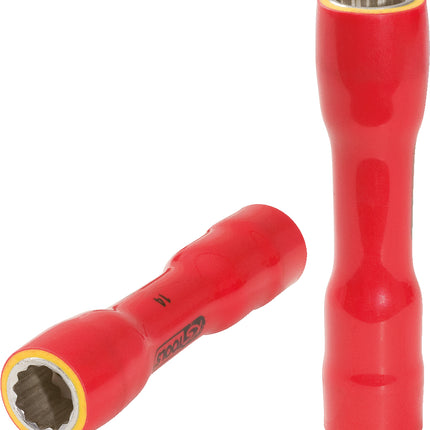 KS TOOLS Douille 3/8' avec revêtement isolant, XL, 13 mm ( 117.3856 )