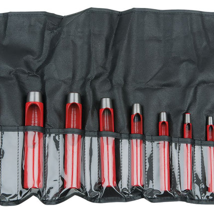 KS TOOLS Jeu de poinçons ronds, 10 pcs  ( 129.2112 )