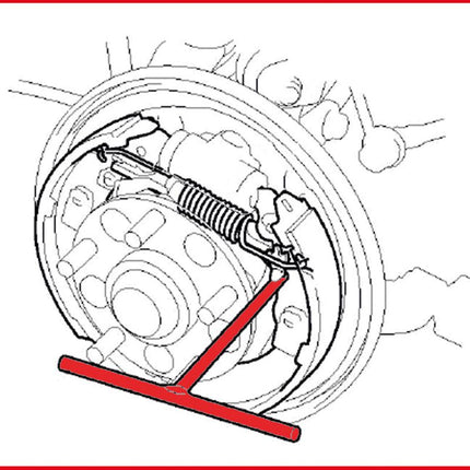 KS TOOLS Bremsfeder-Werkzeug ( 150.2208 ) - Toolbrothers