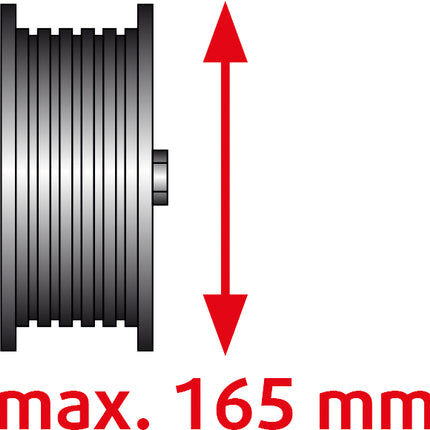 KS TOOLS Universal-Rillen-Riemenscheiben-Abzieher Ø 40-165 mm ( 150.3170 ) - Toolbrothers