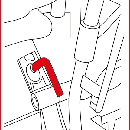 KS TOOLS Jeu d'outils de réglage moteur pour Ford, 4 pcs ( 400.4275 )