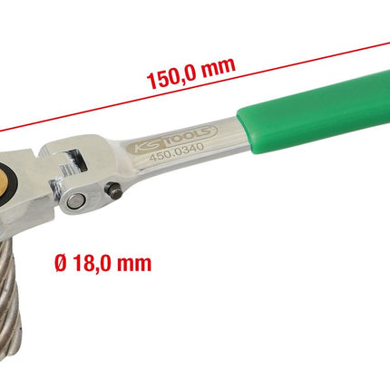 KS TOOLS Alésoirs pour capteurs ABS PL Ø 18x45 mm ( 450.0340 )