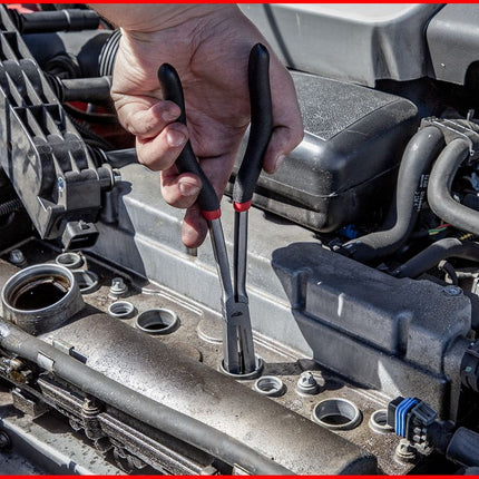 KS TOOLS Zündkerzenstecker-Doppelgelenk-Zange Ø 8,0 mm, lang ( 500.7166 ) - Toolbrothers