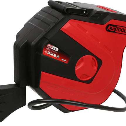KS TOOLS Automatischer Druckluftschlauch-Aufroller, Ø 13mm x 15m ( 515.3445 ) - Toolbrothers