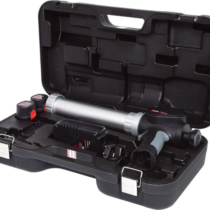 KS TOOLS Pistolet à cartouche sur batterie 400 ml avec 2 batteries et chargeur ( 515.3576 )