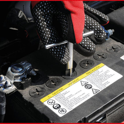 KS TOOLS Batteriestopfen-Dreher mit Knebel, 1,3mm ( 550.1686 ) - Toolbrothers