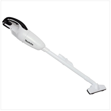 Makita DLX 2056 SYW 18 V - Set Weiß: DHP 453 + DCL 180 + 2 x 1,5 Ah Akku, Ladegerät in Werkzeugtasche - Toolbrothers