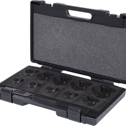 KS TOOLS Coffret de douilles à tuyauter, 10 pcs, 19-46 mm ( 913.1300 )