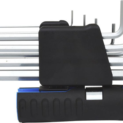 KS TOOLS 3 in 1 Innen6kant-Winkelstiftschlüssel-Satz,10-tlg XL, Kugelkopf, Zoll ( 920.2450 ) - Toolbrothers