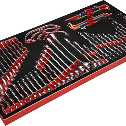 KS TOOLS Jeu de clés à molette dans insert en mousse, 68 pcs ( 813.0068 )