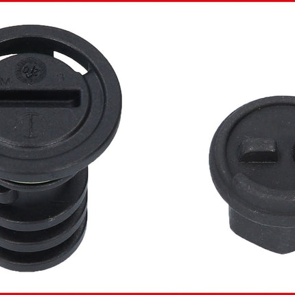 KS TOOLS 3/8" Öldienst-Spezialprofil-Satz für Kunststoff-Ölablassschrauben, 9-tlg ( 150.1040 ) - Toolbrothers