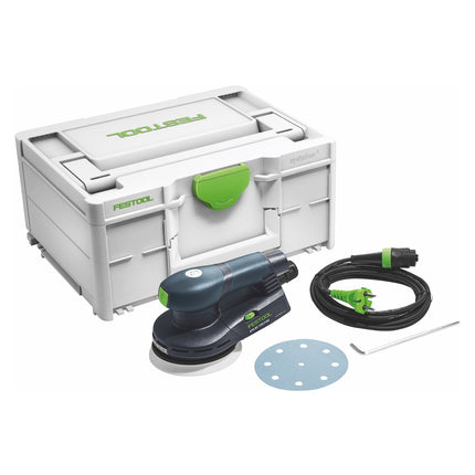 Festool ETS EC 125/3 EQ-Plus Exzenterschleifer 400 W 125 mm Brushless ( 576341 ) + Systainer - Toolbrothers