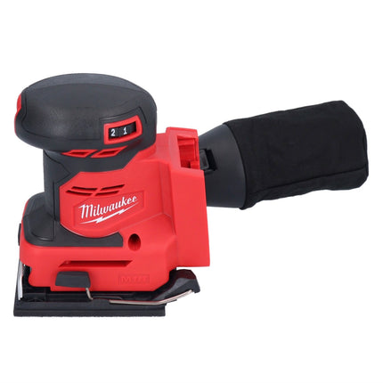 Milwaukee M18 BQSS-401 Ponceuse vibrante sans fil 18 V 113 x 104 mm Brushless + 1x batterie 4,0 Ah - sans chargeur