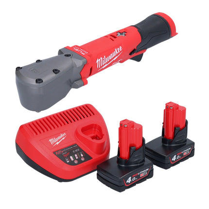 Milwaukee M12 FRAIWF38-402 Visseuse d'angle sans fil 12 V 3/4'' 270 Nm Brushless + 2x batterie 4,0 Ah + chargeur