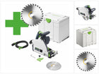Festool TS 60 K-Plus Master Edition Scie plongeante 1500 watts 168 mm ( 577847 ) + lame + Systainer