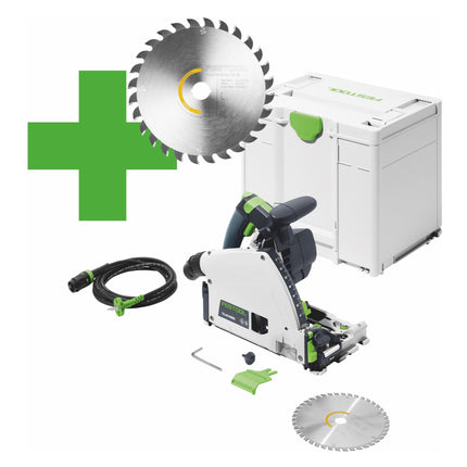 Festool TS 60 K-Plus Master Edition Scie plongeante 1500 watts 168 mm ( 577847 ) + lame + Systainer